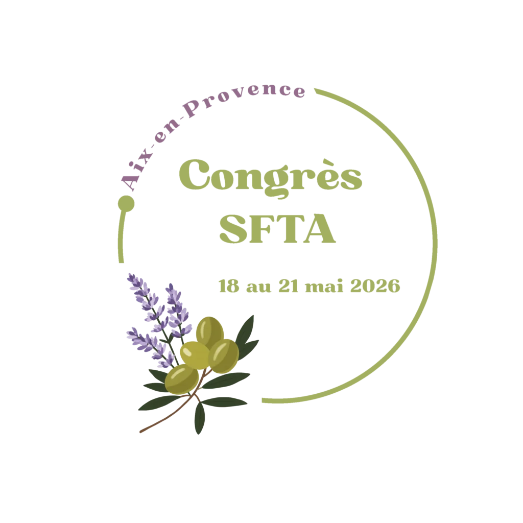 Logo du congrès de la SFTA à Aix-en-Provence, du 19 au 21 mai 2026